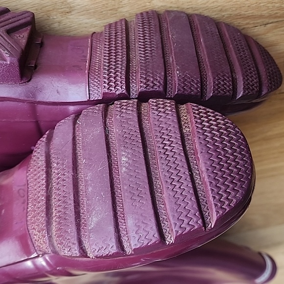 Hunter Tall Wellie Gloss Rain Boots size 37 - Picture 14 of 15